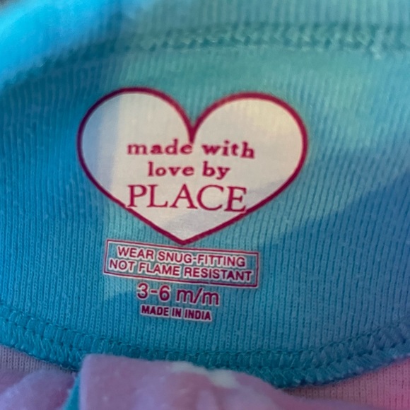Set of 3 Children’s Place Baby Girl’s Pajamas Sz 3-6M - Picture 6 of 6